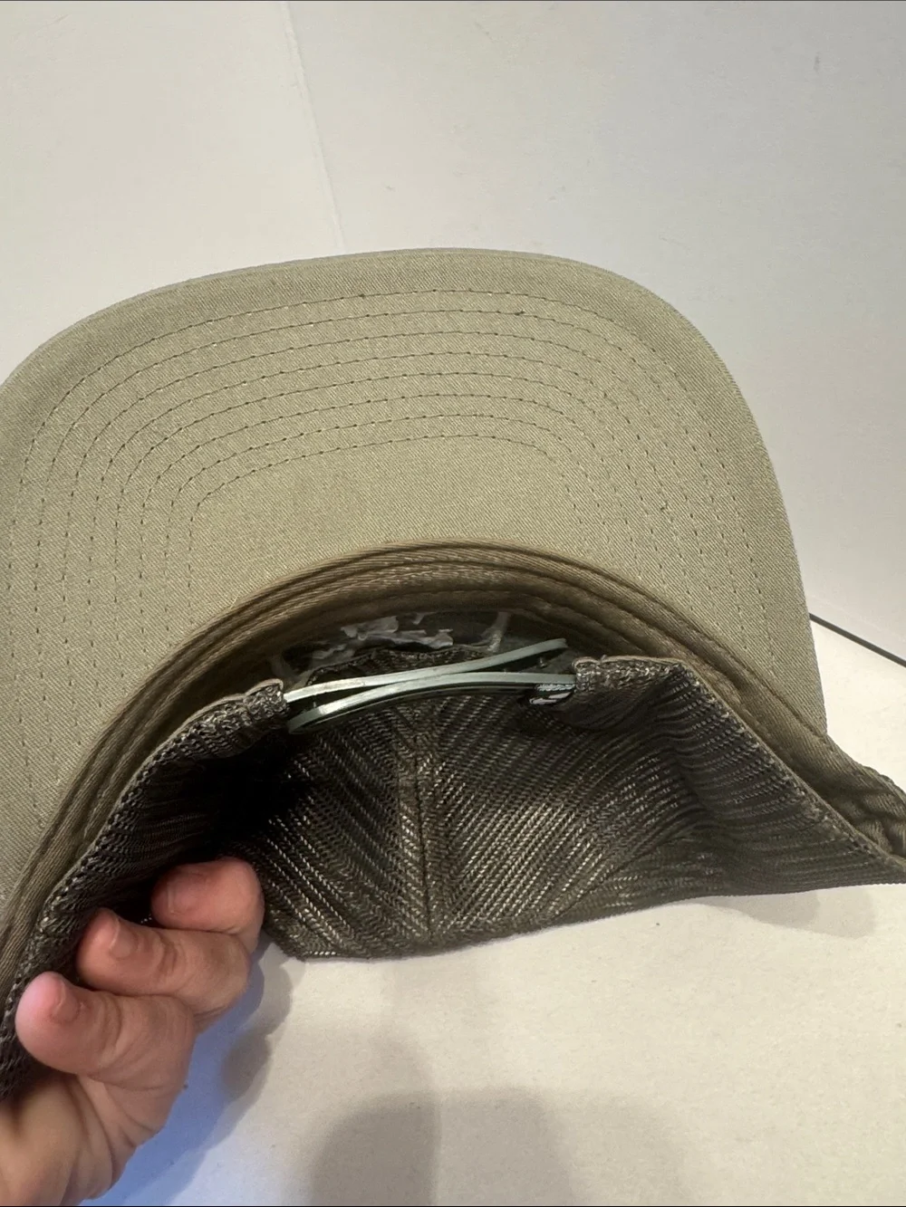 Hooey Olive and Tan Aztec Patch Trucker Hat